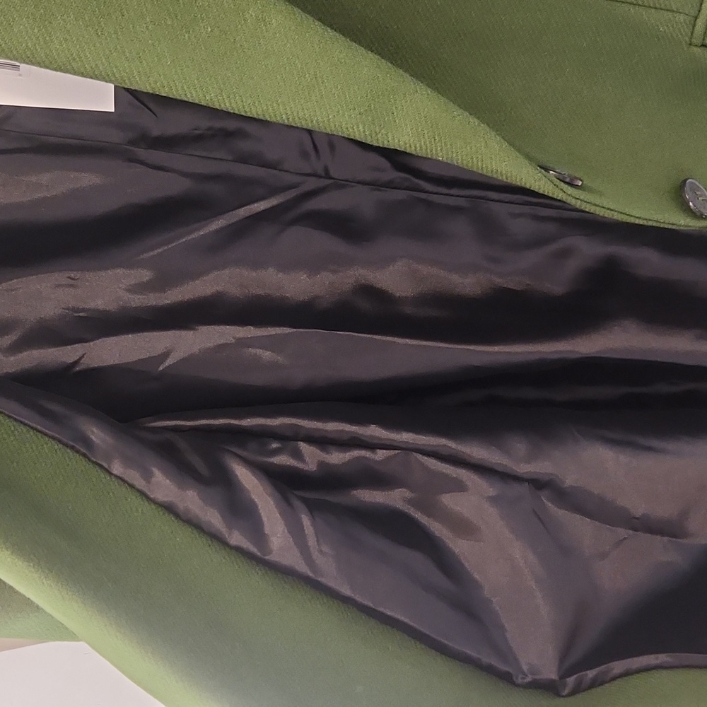 Thakoon Green Single Breasted Wool Coat NWT - Picture 12 of 13